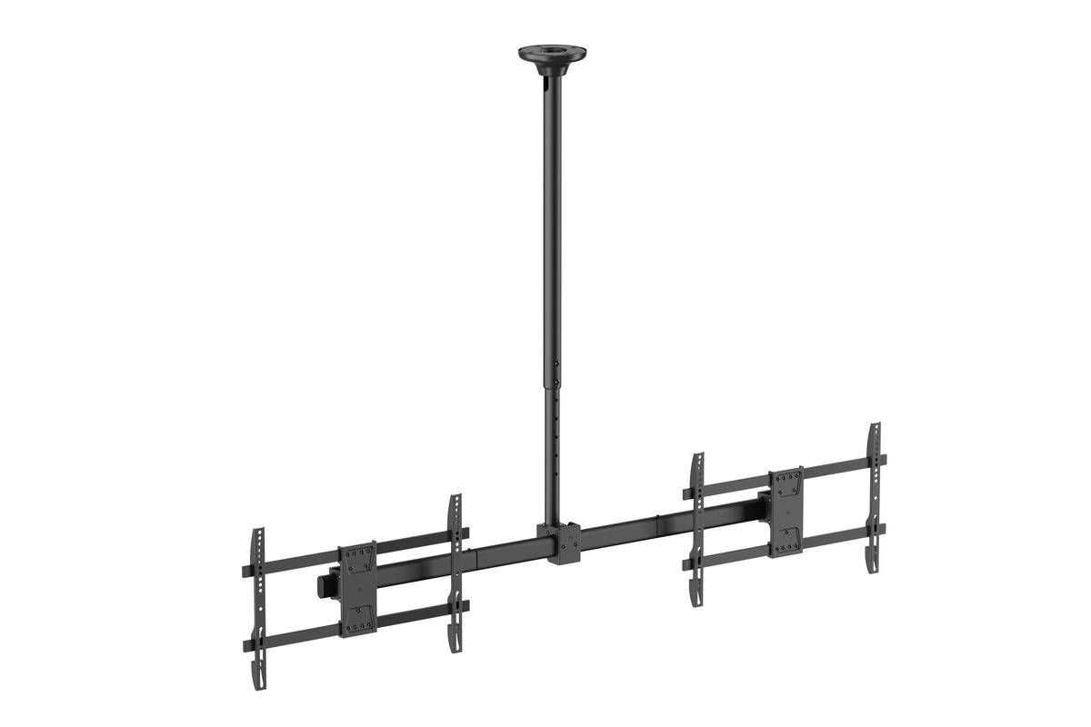 Equip Deckenhalterung 32"-60"/2TFT Manu Dual-Screen sw lite Retail-0
