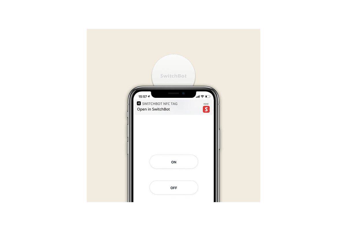 Switchbot Smart Tag NFC-Tag Aufkleber 3er pack ws-2