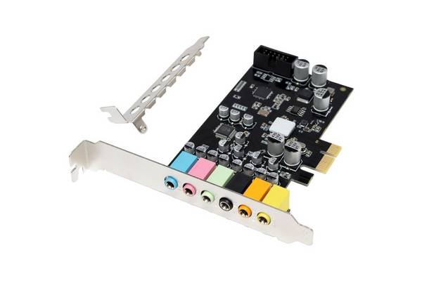 CONCEPTRONIC Sound PCIe-Karte 7.1CH S/PDIF bis 24Bit/192kHz Multimedia-Technik Soundkarten