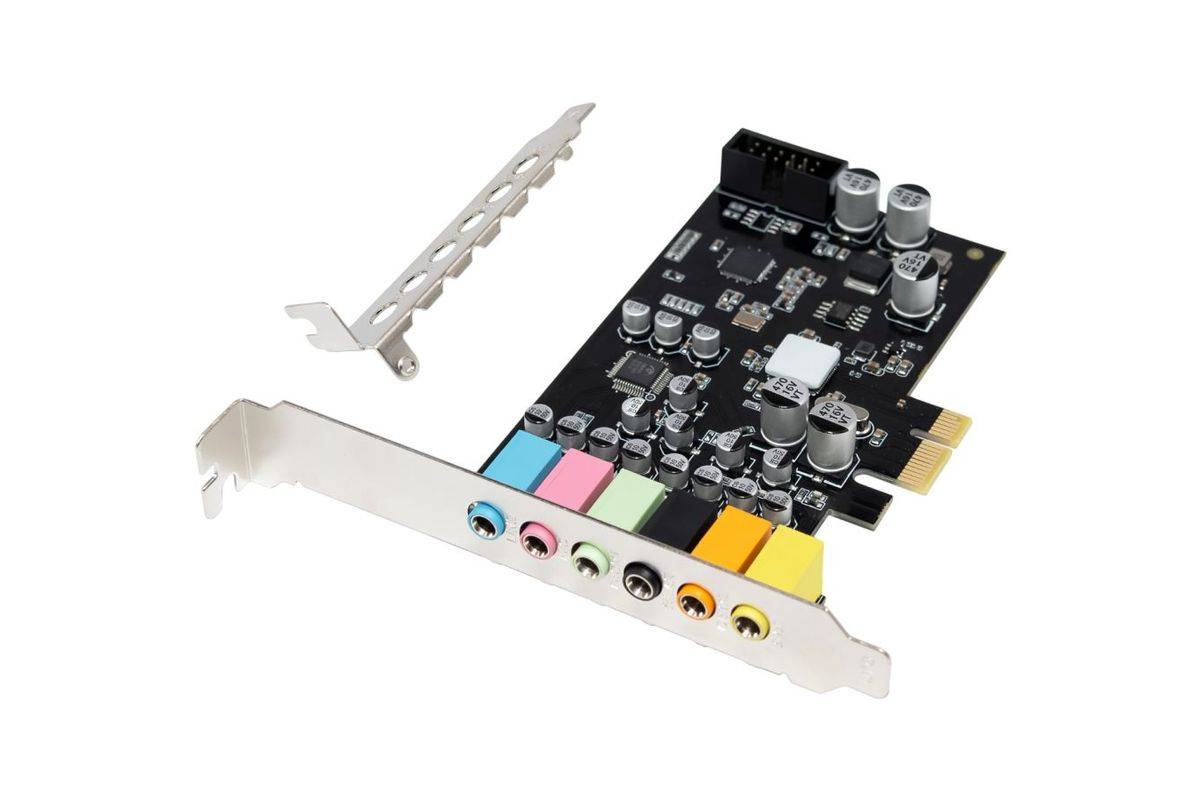 CONCEPTRONIC Sound PCIe-Karte 7.1CH S/PDIF bis 24Bit/192kHz Multimedia-Technik Soundkarten-0
