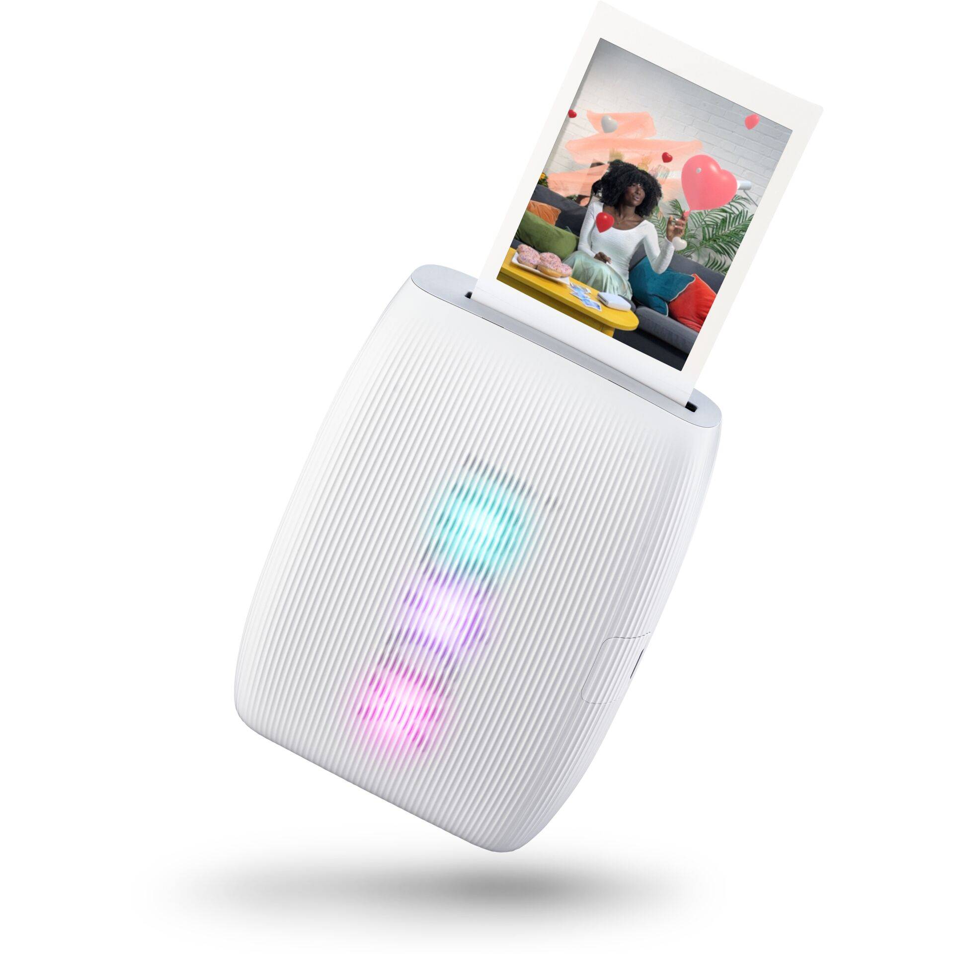 FUJIFILM instax mini Link 3 Mini-Fotodrucker Clay White 16832077-0