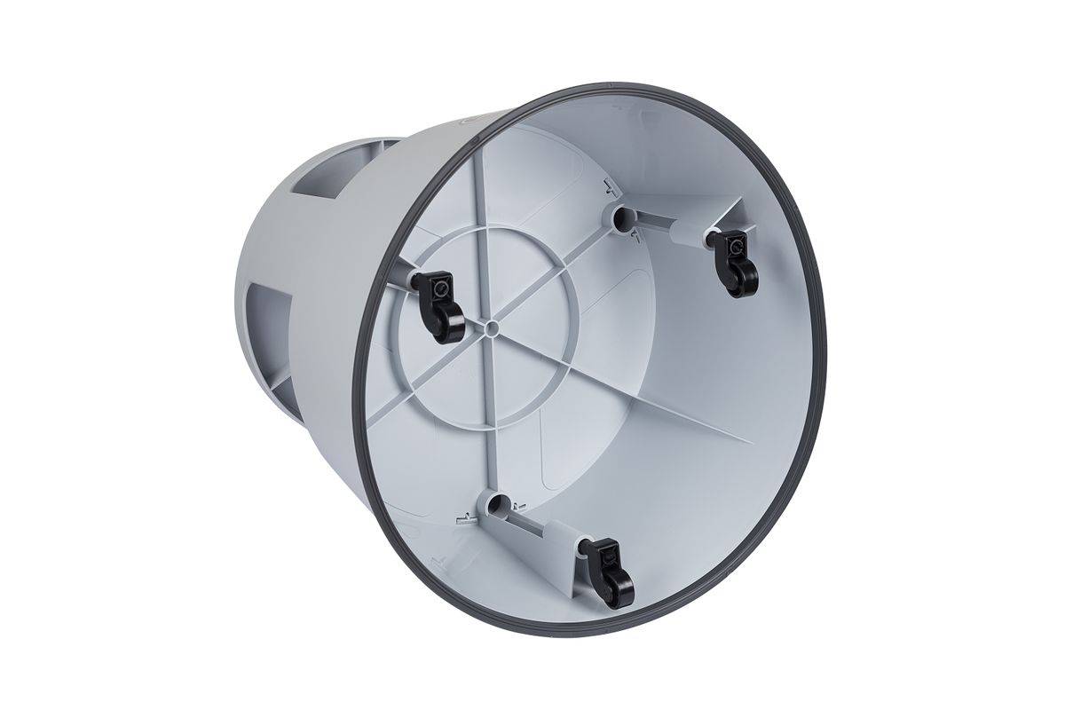 Rollhocker Super Step Kst., lichtgrau-2