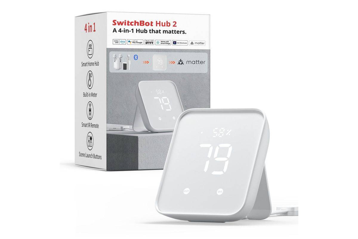 Switchbot Hub 2 IR-Sendesystem Thermo-Hygrometer-3