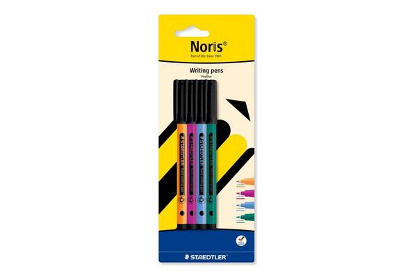 Staedtler 307-S BK4, Gemischte Farben, Mehrfarbig, 0,6 mm, Fein, Kunststoff, Deutschland