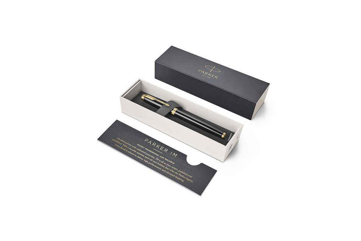 Parker IM - Tintenroller - Schwarz - fein-2