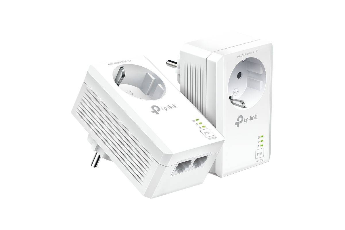 TP-Link Powerline TL-PA7027P Kit AV1000 2-Port (V1.4) Multimedia-Technik-0