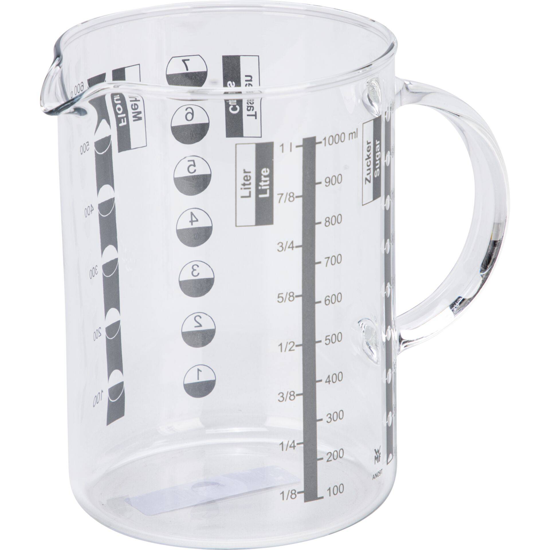 WMF Messbecher 1.0 l Gourmet, 1 l, Glas, 1 Stück(e)-0