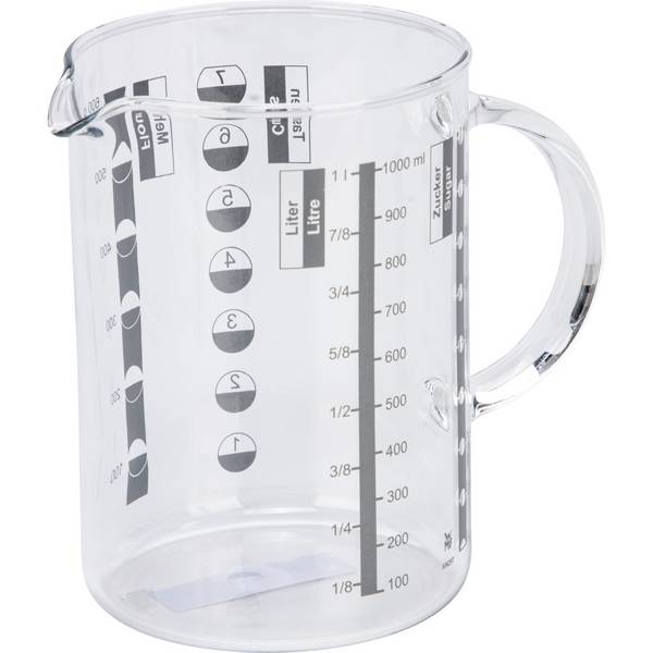 WMF Messbecher 1.0 l Gourmet, 1 l, Glas, 1 Stück(e)