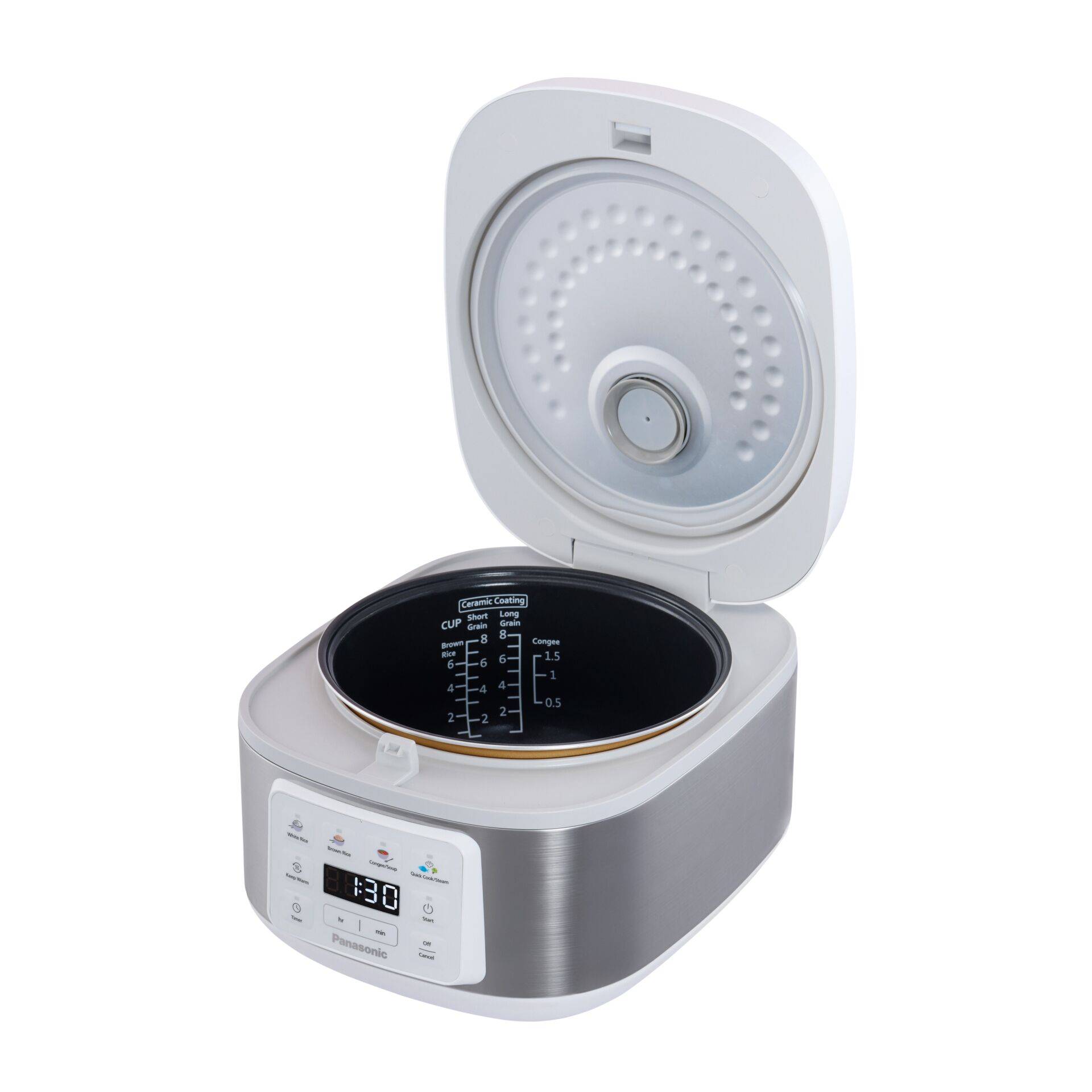 PANASONIC - SR-DA152WXE si/ws Reiskocher mit Dampfgarfunktion-3
