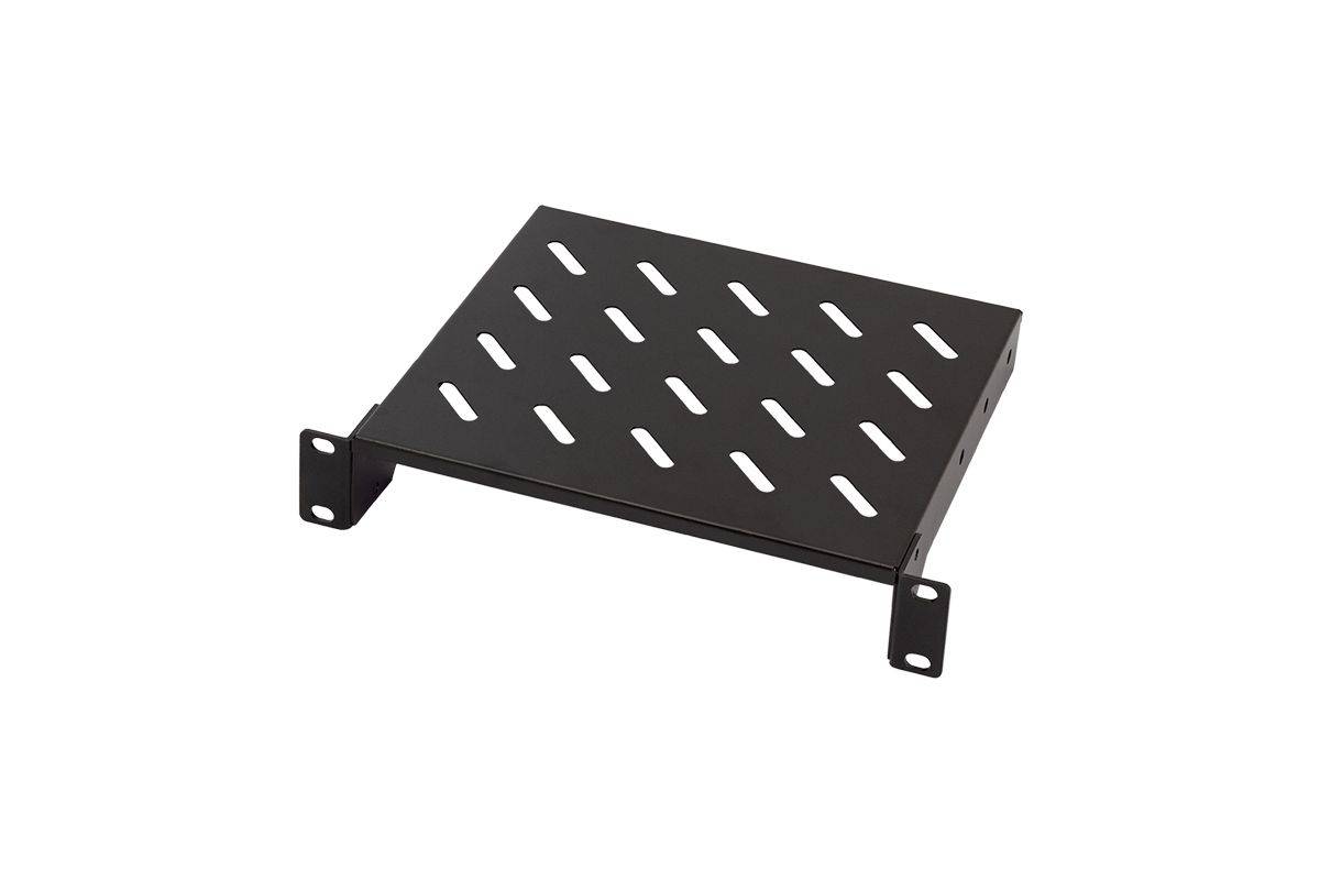 LogiLink 10" cantilever shelf 200 mm black - Rackbefestigung-0