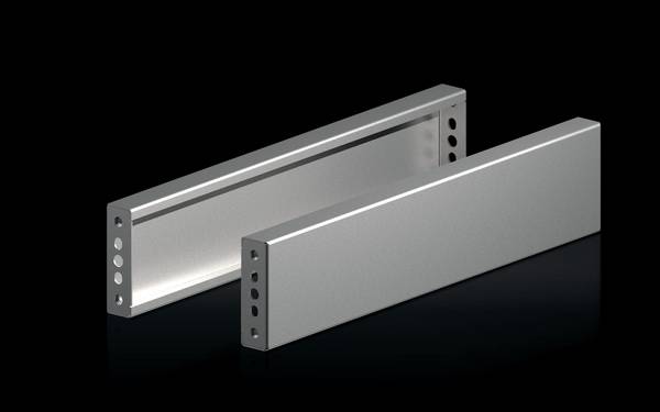 RIT VX 8660072 VX Sockel-Blende, seitlich H100mm für T600mm Edelstahl 1=2