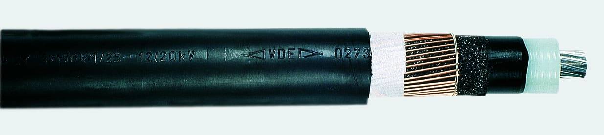 N2XS(F)2Y 1x95 RM/16 12/20KV Mittelspannung-0