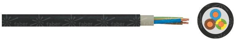 FABE N2XH-J (B2) 05X50 RM SW N2XH-J (B2) 05X50 RM SW, Schnittlänge, Halogenfreie-0