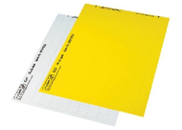 MUPS 86562018 ELG Etikett Laser 11x9R, gelb RAL 1018-0