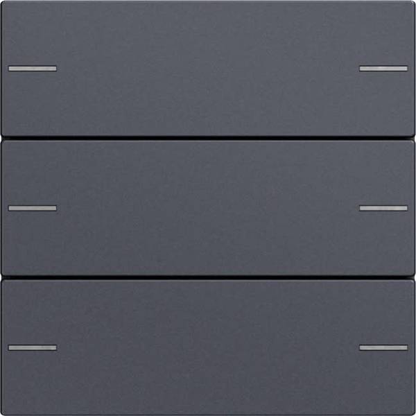 GIRA 575328 Wippenset 3fach Tastsensor4 System 55 Anthrazit