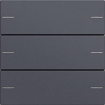 GIRA 575328 Wippenset 3fach Tastsensor4 System 55 Anthrazit