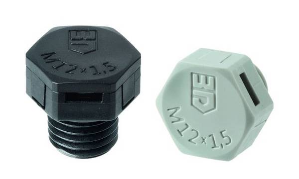 JAC JDAE12PA/SW Druckausgleichselement M12 schwarz
