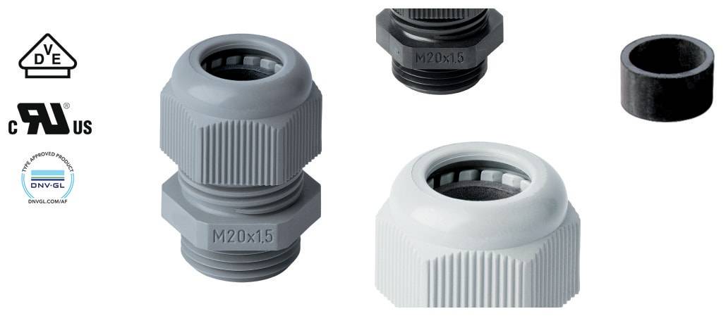 Jacob 50.632PA7035L 50.632 PA7035L PERFECT Verschraub. M32 lichtgrau 15--0