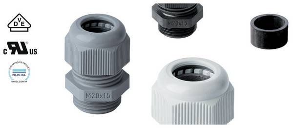 Jacob 50.632PA7035L 50.632 PA7035L PERFECT Verschraub. M32 lichtgrau 15-