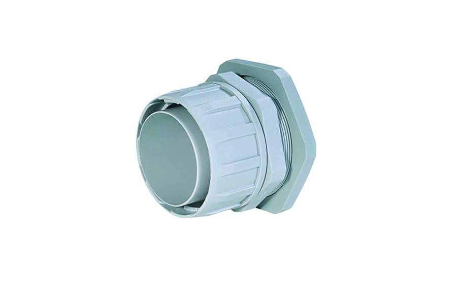 HellermannTyton FG Kabelverschraubung, M20 Polypropylen Grau/ 11.1 mm, IP54