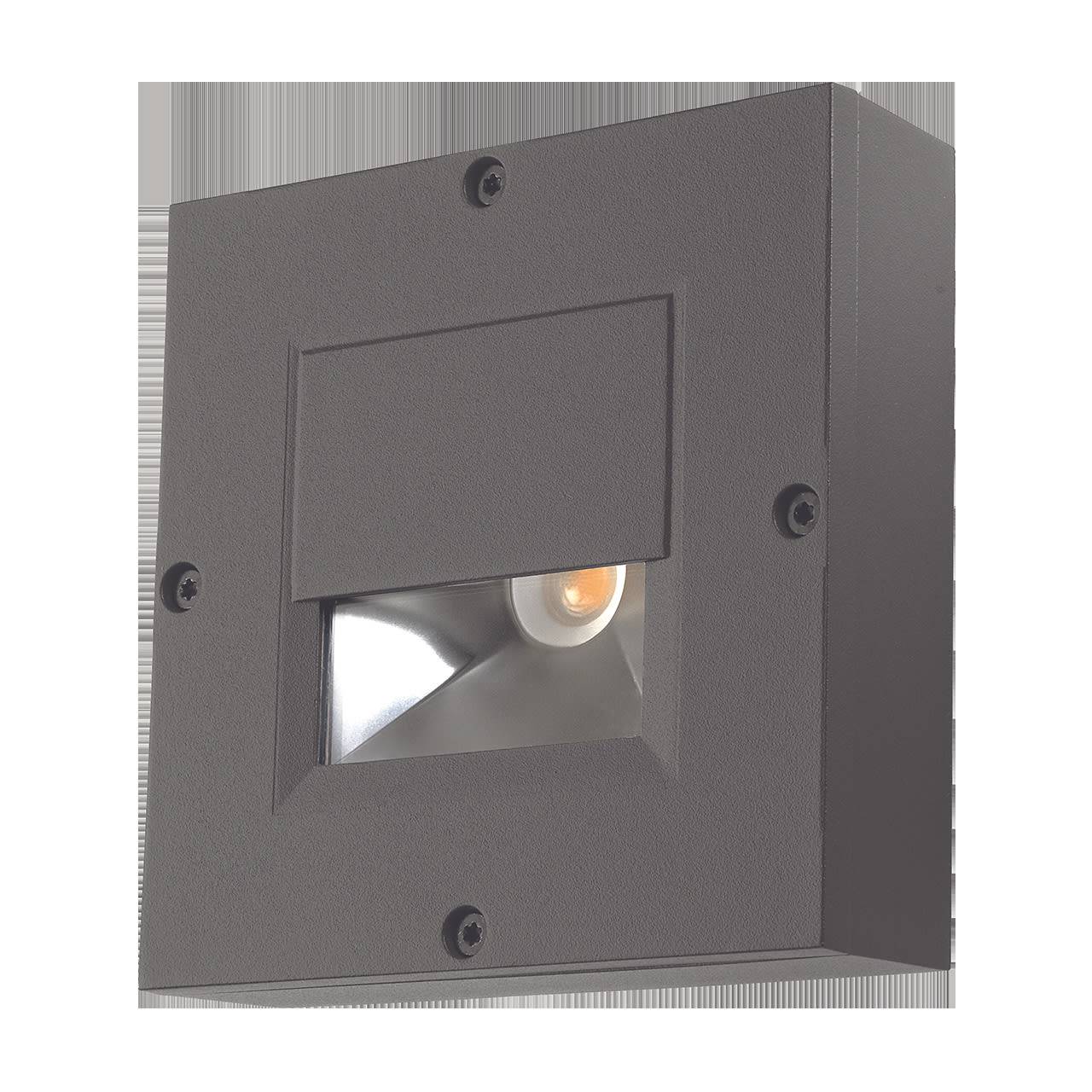 SG-Leuchten LED-Wandleuchte LB24 CALLISTO 3W 140lm 3000K dim IP65 graphit-0
