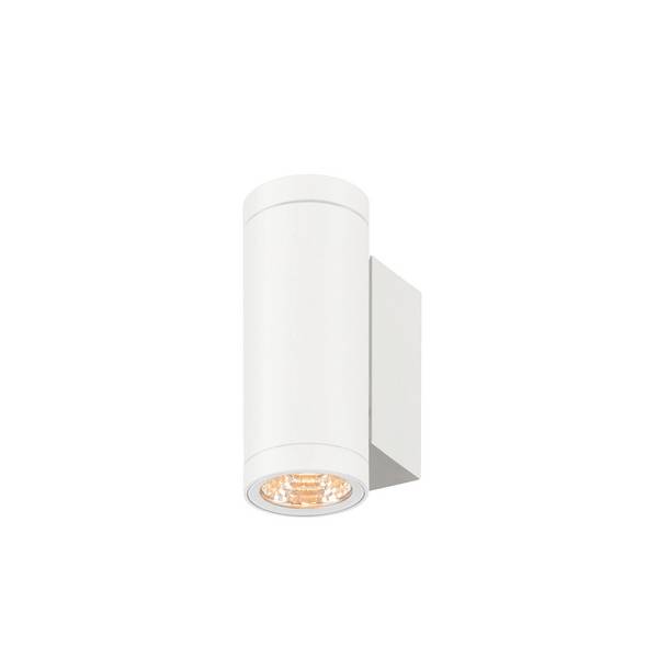 SLV Helia Pro S Wandleuchte Aluminium Weiß 6W 700lm - 827 Extra Warmweiß | Außenbeleuchtung - IP6