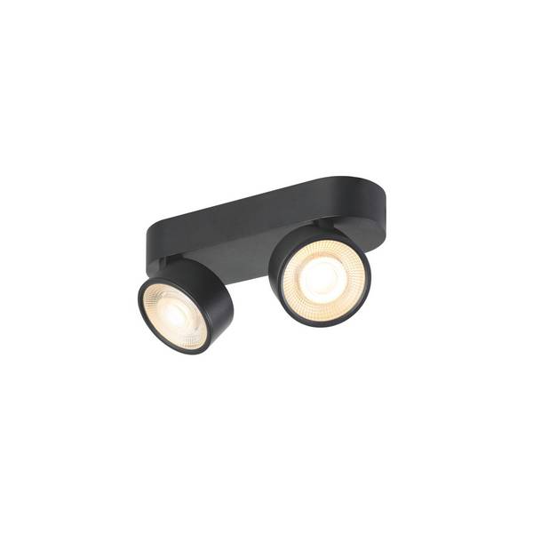 SLV Kalu Aluminium Spot Schwarz 19W 2800lm - 930 Warmweiß | Höchste Farbwiedergabe - Dimmbar
