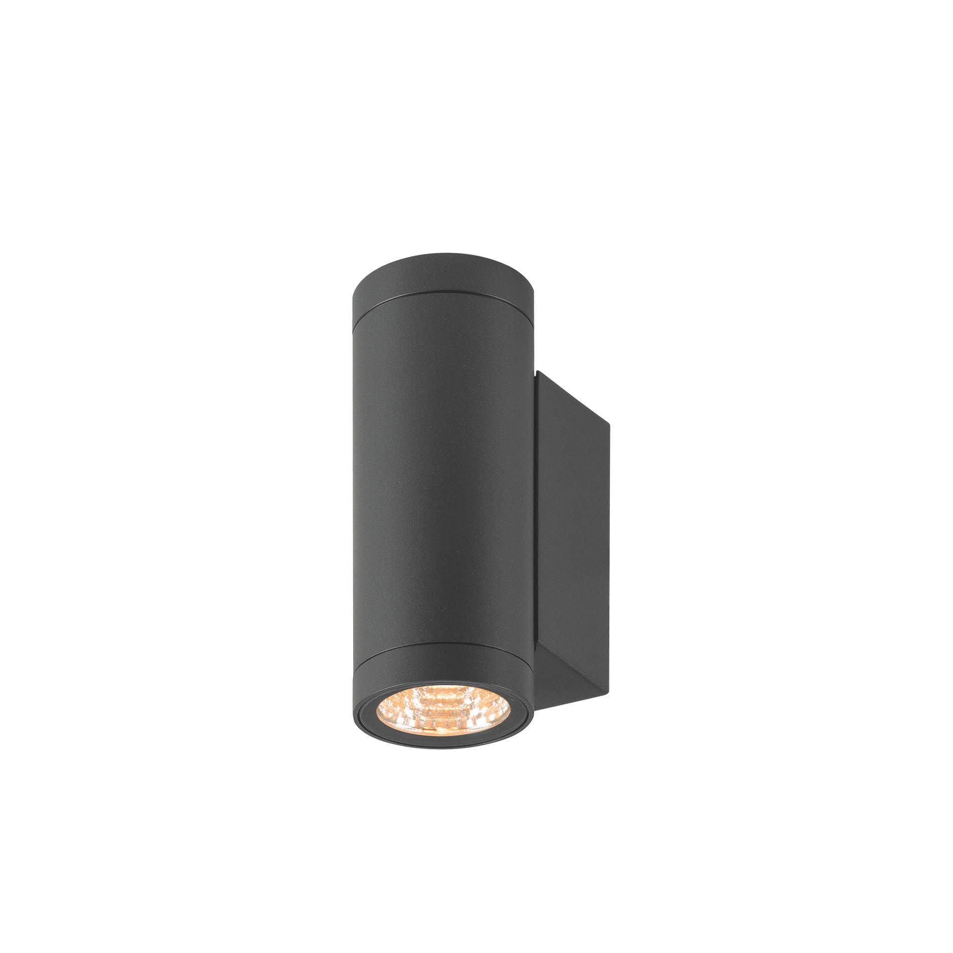 SLV Helia Pro S Up/Down Wandleuchte Aluminium Anthrazit 12W 1400lm - 827 Extra Warmweiß | Außenbe-0