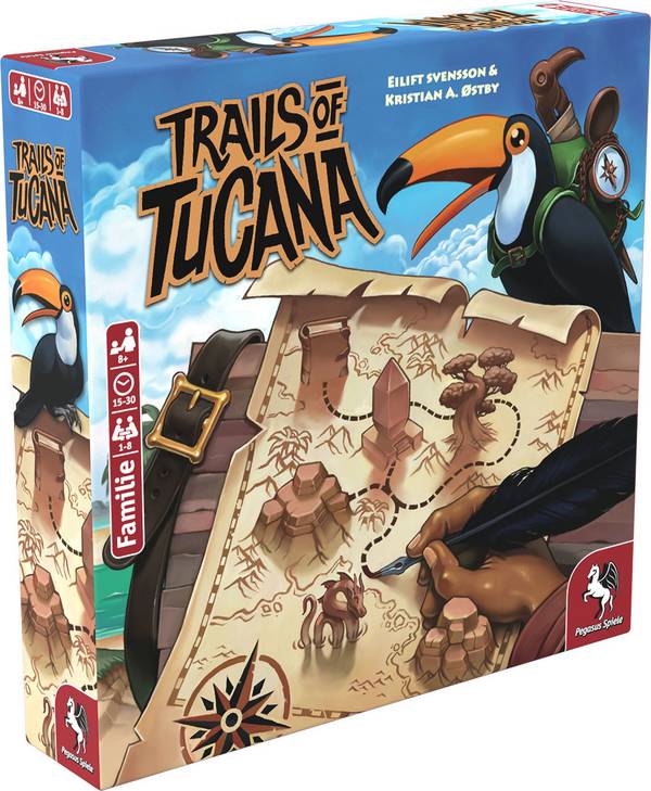 Pegasus Spiele 53150G, Kartenspiel, Reisen/Abenteuer, 8 Jahr(e), 15 min, 30 min, Familienspiel