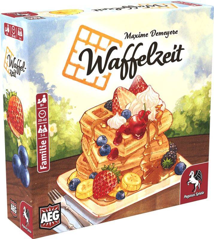 Pegasus Spiele Pegasus Waffelzeit, Brettspiel, Kochen, 8 Jahr(e), 20 min, 40 min, Familienspiel-0