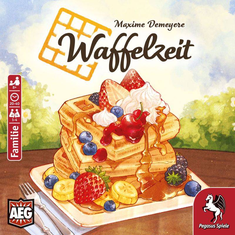 Pegasus Spiele Pegasus Waffelzeit, Brettspiel, Kochen, 8 Jahr(e), 20 min, 40 min, Familienspiel-1