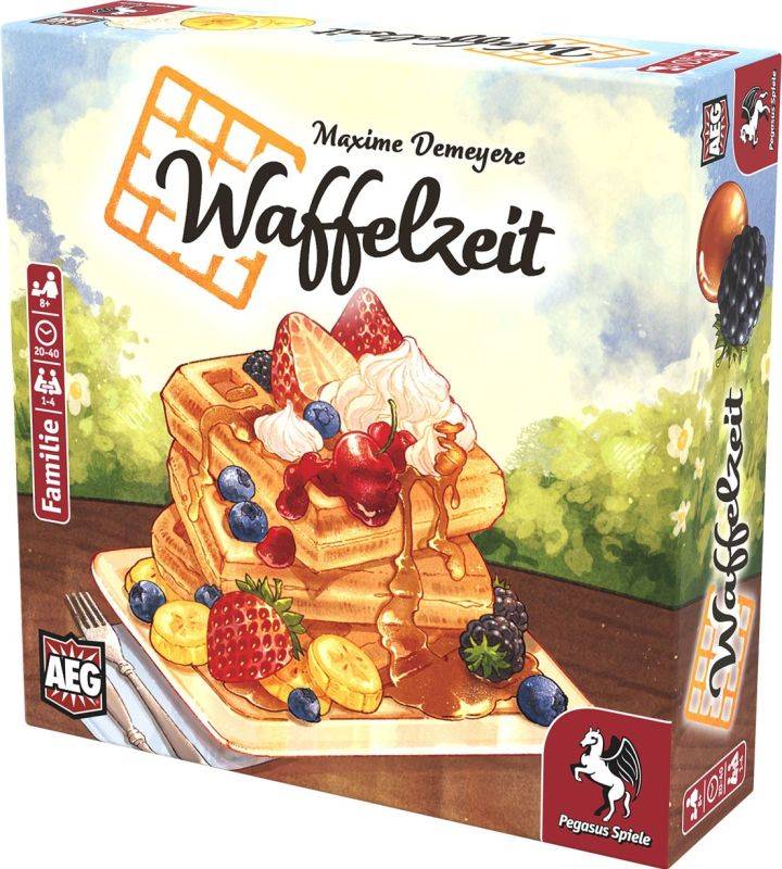Pegasus Spiele Pegasus Waffelzeit, Brettspiel, Kochen, 8 Jahr(e), 20 min, 40 min, Familienspiel-3