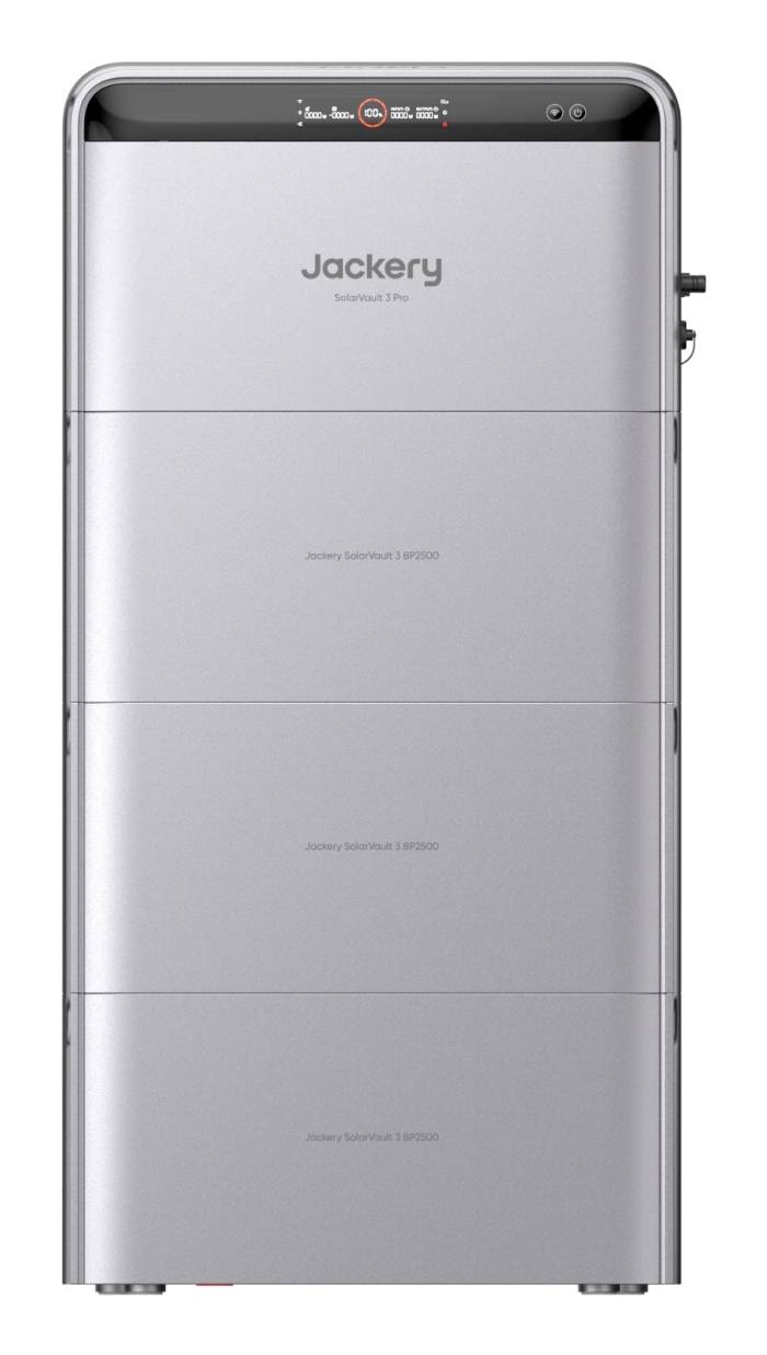Jovision Jackery SolarVault 3 Pro, AC, Solar, 2520 Wh, 1200 W, 2300 W, 1200 W, Reiner Sinus-1