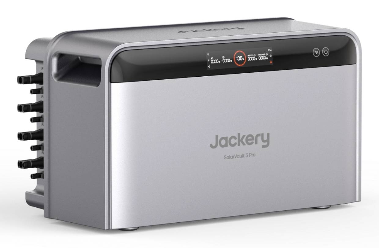 Jovision Jackery SolarVault 3 Pro, AC, Solar, 2520 Wh, 1200 W, 2300 W, 1200 W, Reiner Sinus-3