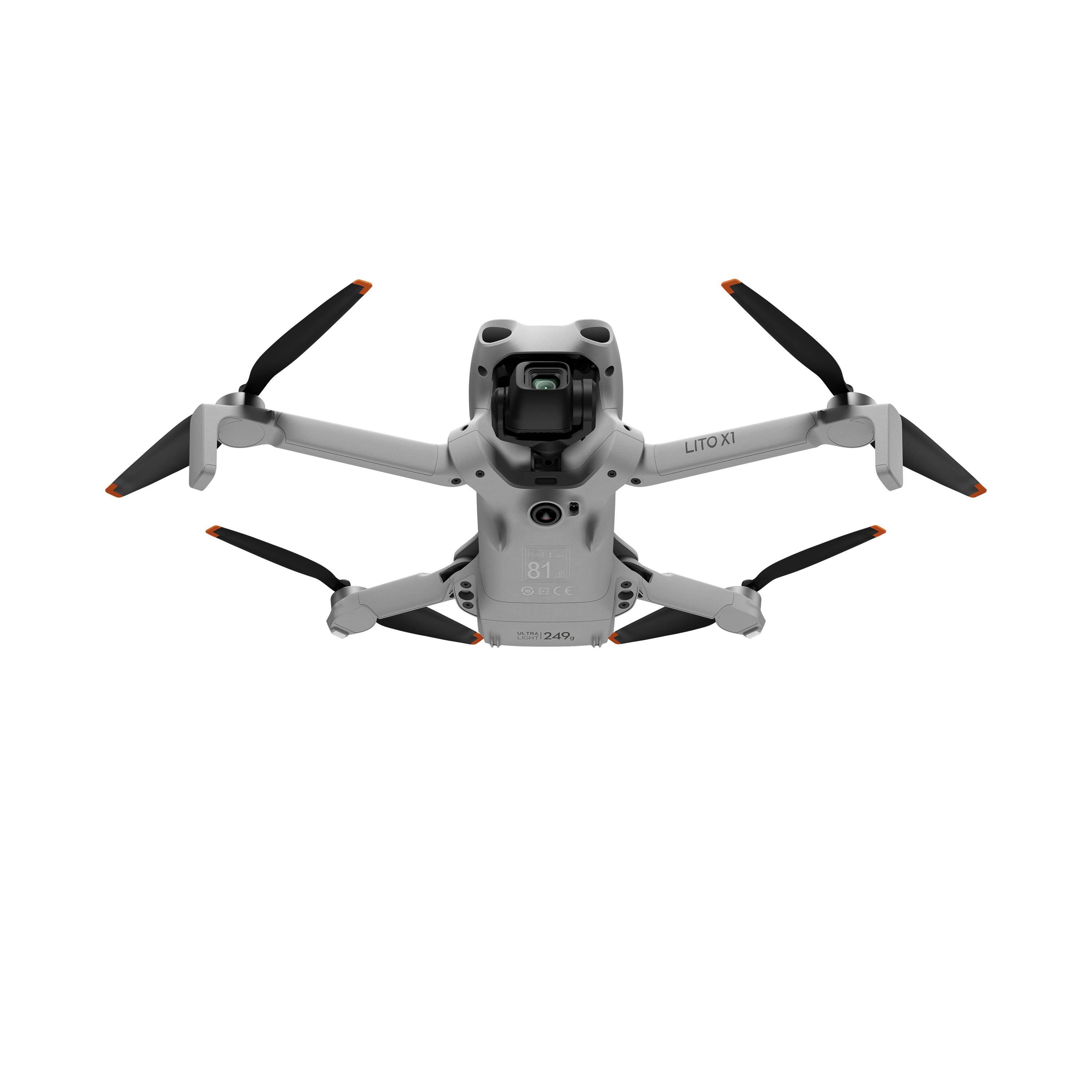 DJI Lito X1 Fly More Combo Plus, 4 Rotoren, 48 MP, 32000 m, MicroSDXC, 4680 mAh, Grau-2