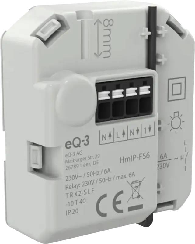eQ-3 AG Homematic IP Schaltaktor– Unterputz-0