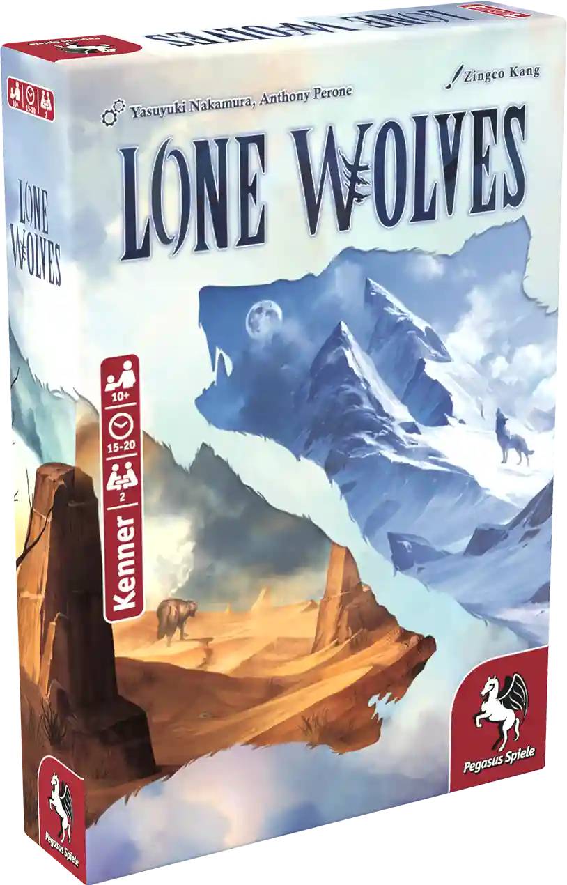 Pegasus Spiele Pegasus Lone Wolves, Kartenspiel, 10 Jahr(e), 15 min, 20 min-0