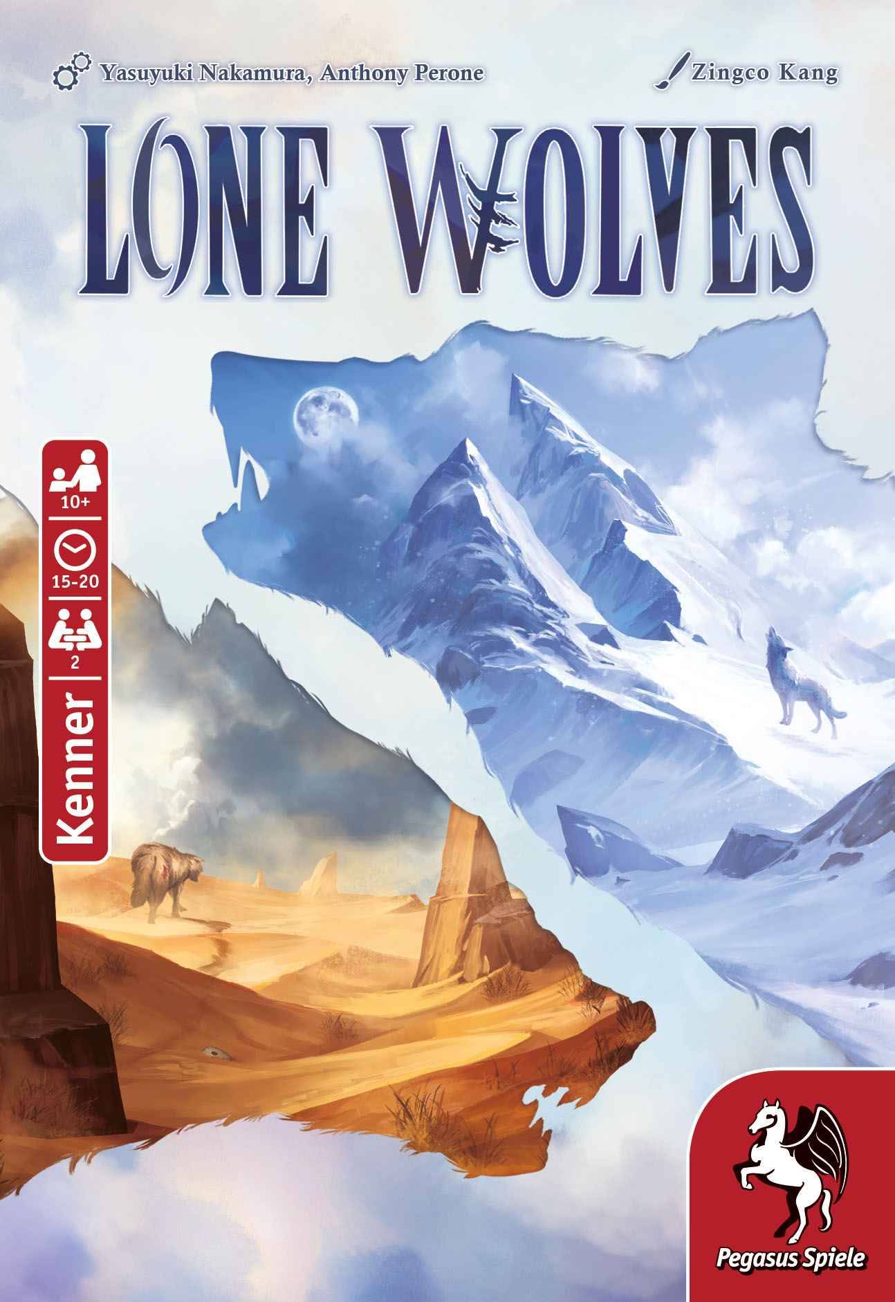 Pegasus Spiele Pegasus Lone Wolves, Kartenspiel, 10 Jahr(e), 15 min, 20 min-1