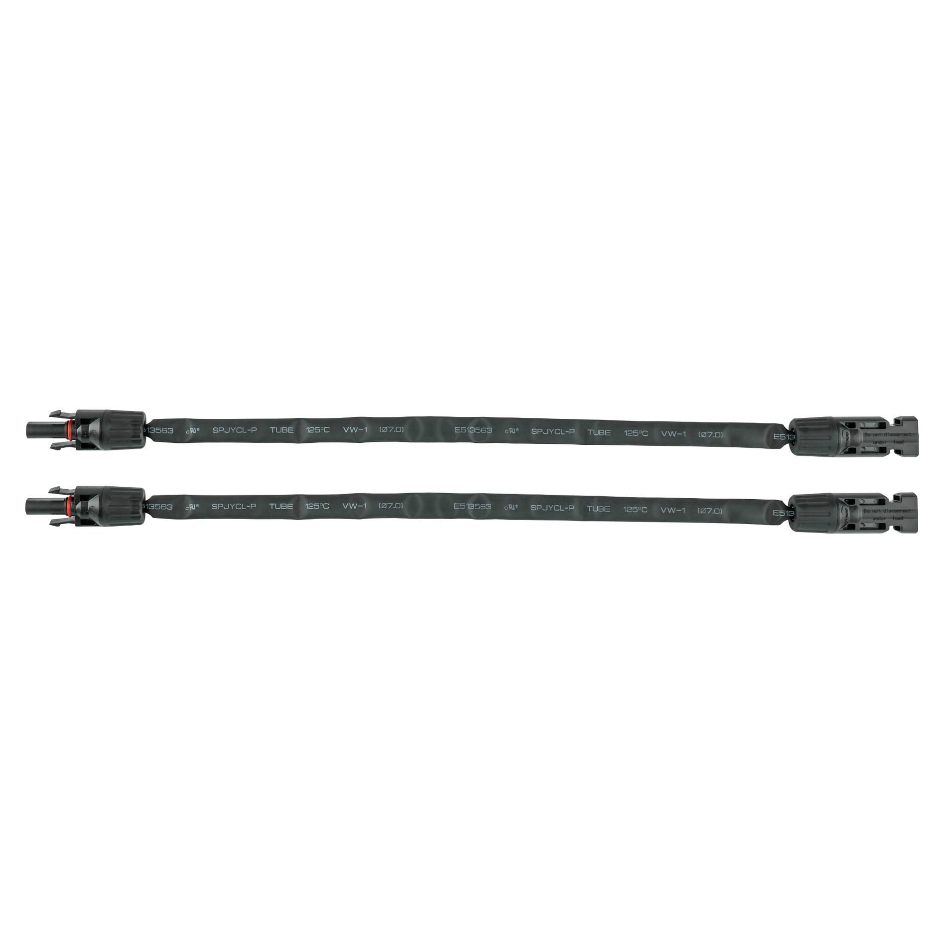 kabelmeister Solar-Fensterdurchführung MC4 schwarz 30cm-0