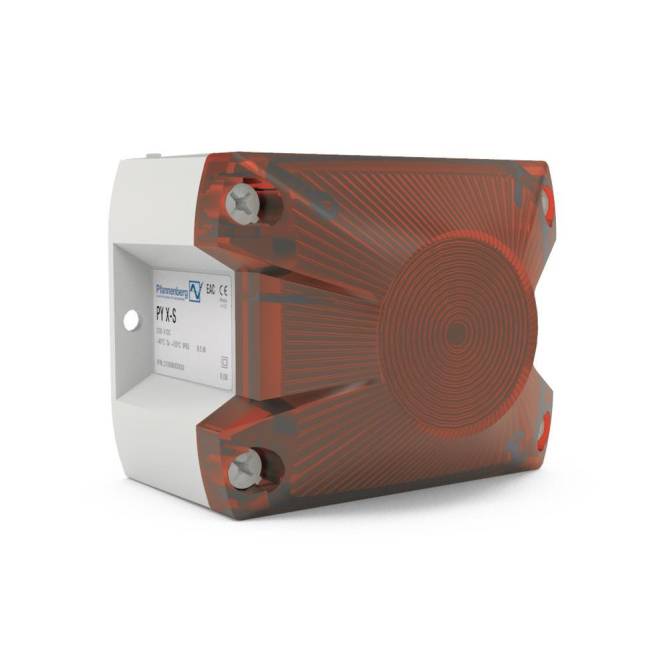 Pfannenberg PY X-S-05 230 AC RO 7035 Blitzleuchte PY rt 21510105055 Industriematerial-0