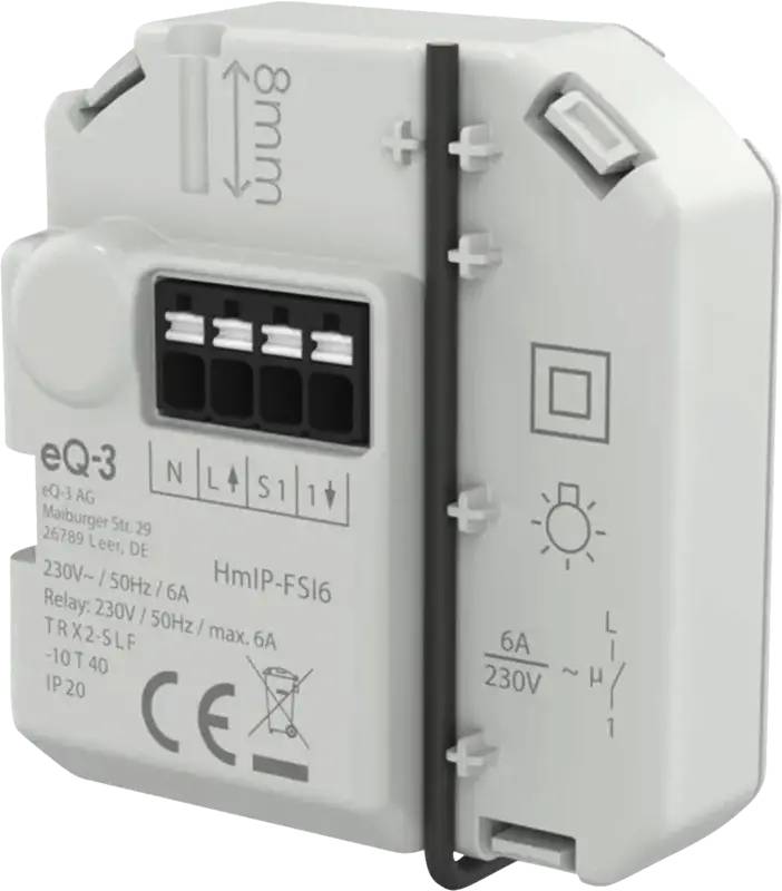 eQ-3 AG Homematic IP Schaltaktor mit Tastereingang– Unterputz-0