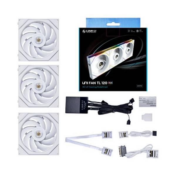 120mm Lian Li TL Series 3-pack incl. controller Gehäuse Gehäuselüfter