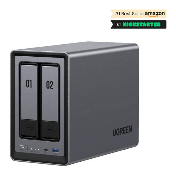 UGREEN NASync DXP2800 2 Einschübe NAS-Server Leergehäuse (25369)