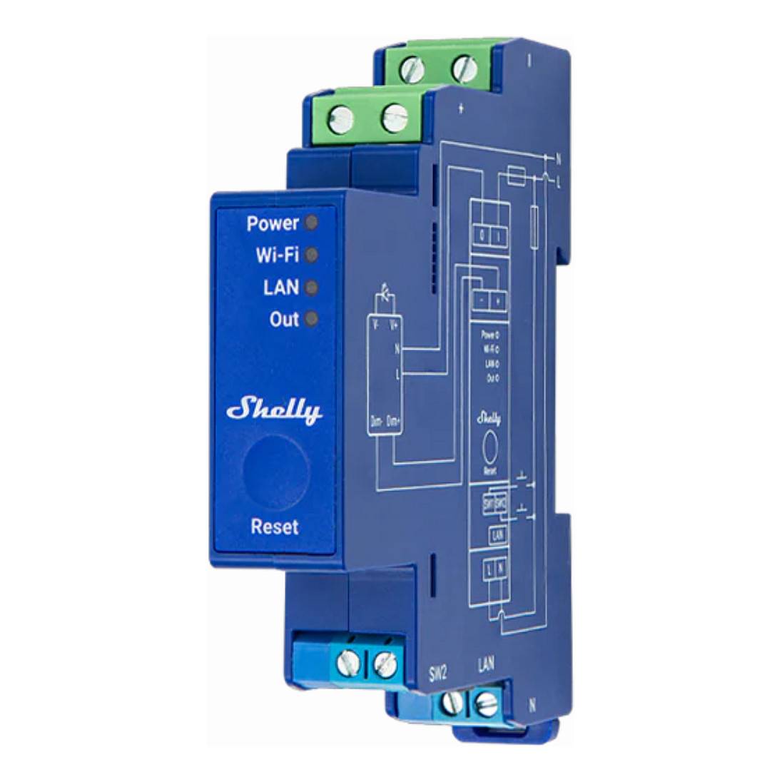 Shelly Pro Series Dimmer 0/1-10V PM - Smarter Dimmerschalter-0