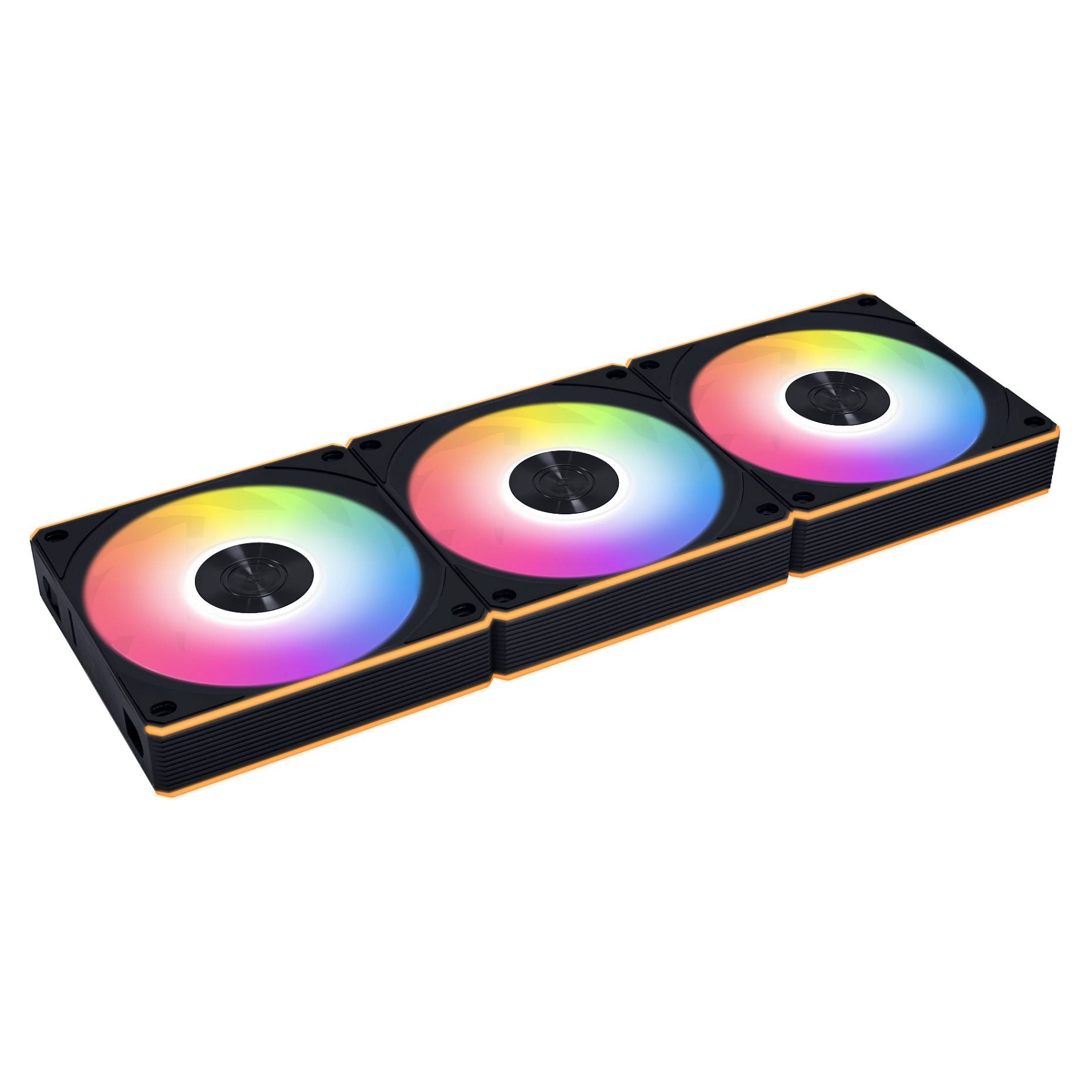120mm Lian Li UNI FAN CL120 Wireless 3er-Pack Gehäuse Gehäuselüfter-0
