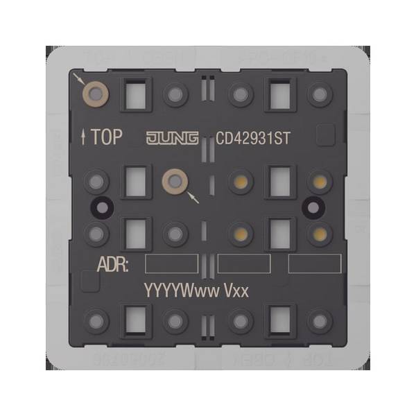 JG CD 4293 1ST KNX Tastsensor-Modul Universal, 3fach, F40, Secure, Serie CD