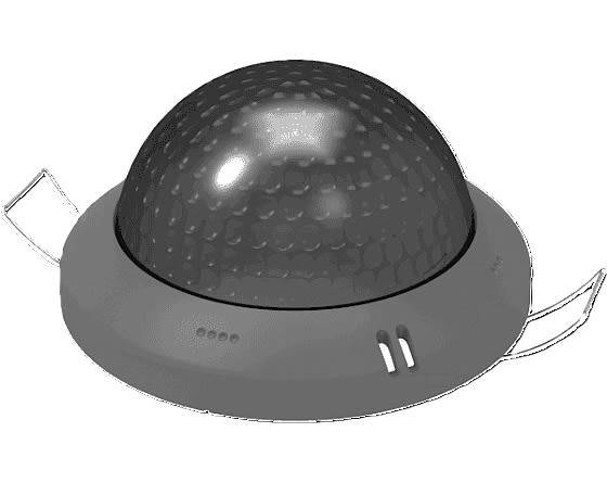 ZENN ZPDCMSA Presentia C Multisensor Schwarz KNX Präsenzmelder m.Helligkeitssens-0