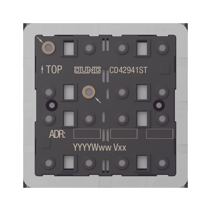 JG CD 4294 1ST KNX Tastsensor-Modul Universal, 4fach, F40, Secure, Serie CD