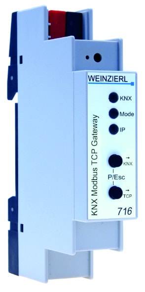 1St. Weinzierl 5425 KNX Modbus Gateway 716 RTU Master od.Slave ETS Parameter-0