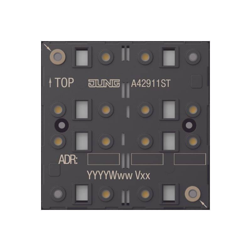 JG A 4291 1ST KNX Tastsensor-Modul Universal, 1fach, F40, Secure, Serie AS/A-0